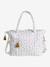 Sac à langer en gaze de coton Plume beige imprimé+blanc imprimé+IVOIRE IMPRIME+ivoire végétal+vanille - vertbaudet enfant 