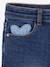Jean fille slim morphologik tour de hanches medium bleu foncé+bleu moyen+denim gris+gris - vertbaudet enfant 