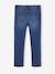 Slim meisjesjeans smal denimgrijs+donkerblauw+grijs+middenblauw - vertbaudet enfant 