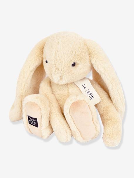 Peluche le lapin - beige+noisette - vertbaudet enfant 