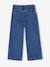 Pantalon fille large motifs fantaisie bleu foncé+bleu moyen+denim gris - vertbaudet enfant 