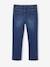 Slim jeans gemiddeld meisjes denimgrijs+donkerblauw+grijs+middenblauw - vertbaudet enfant 