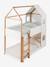 Lit enfant cabane superposé blanc - vertbaudet enfant 