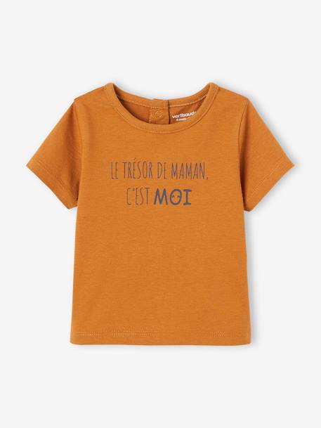 Bébé-Tee-shirt bébé à message manches courtes