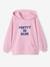 Sweat long à capuche fille mauve - vertbaudet enfant 
