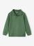 Set van 2 jongenspolo's met lange mouwen groen+SET JEANSBLAUW - vertbaudet enfant 