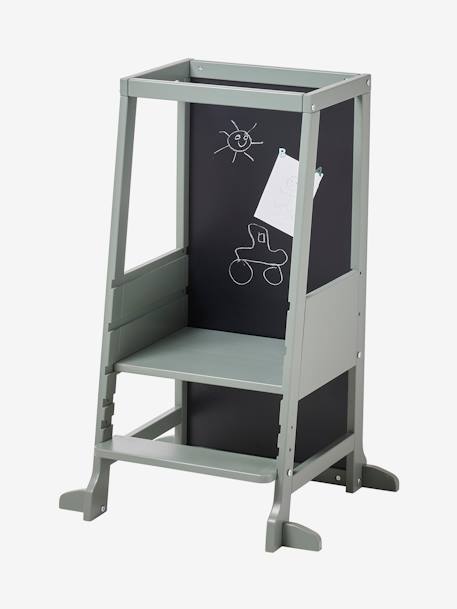 Tour d'apprentissage avec ardoise aimantée vert - vertbaudet enfant 