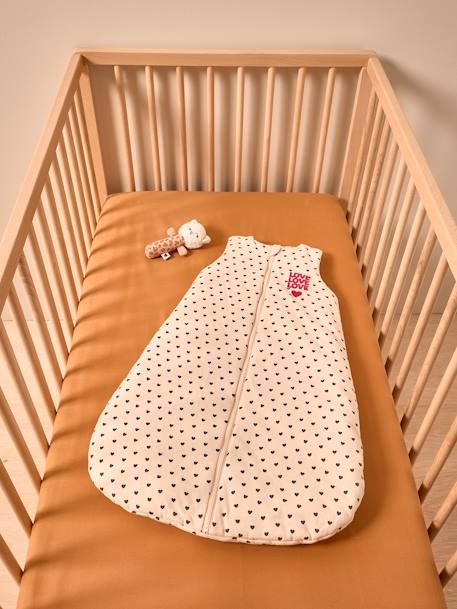 Gigoteuse réversible sans manches ouverture centrale LOVELY LÉO rose imprimé - vertbaudet enfant 