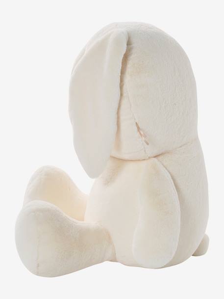 Peluche géante lapin 63 cm blanc - vertbaudet enfant 