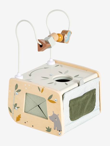 Boite d'activités TANZANIE en bois FSC® vert - vertbaudet enfant 