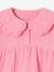 Blouse en gaze col Claudine fantaisie fille vieux rose - vertbaudet enfant 