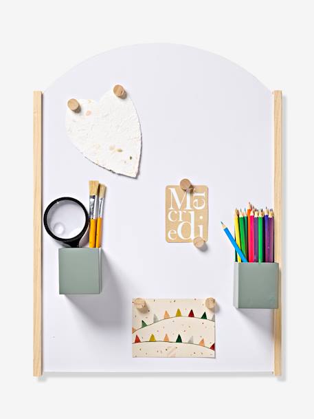 Pêle-mêle métal et bois beige - vertbaudet enfant 