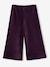 Pantalon fille large en velours anthracite+marron+prune - vertbaudet enfant 
