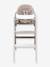 Chaise haute évolutive Crescendo Up beige - vertbaudet enfant 
