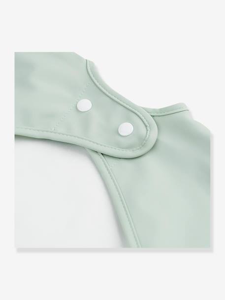 Bavoir à manches avec poche sable+vert - vertbaudet enfant 