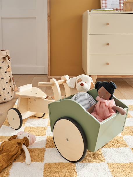 Porteur cargo en bois FSC® bois - vertbaudet enfant 