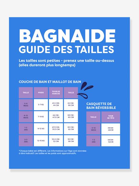 Couche de bain lavable 1-2 ans (9-12 kg) bleu+bleu nuit+orange - vertbaudet enfant 