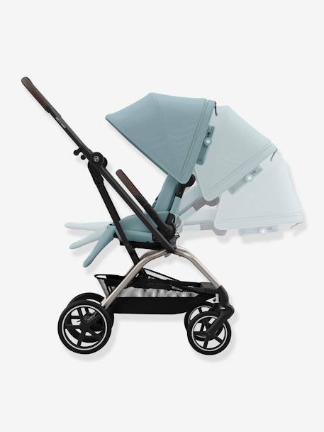 Poussette réversible tout-terrain Gold Eezy S Twist+ 2 (2024) bleu+noir - vertbaudet enfant 