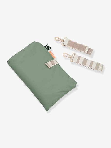 Sac à langer matelassé orange+sable+vert - vertbaudet enfant 