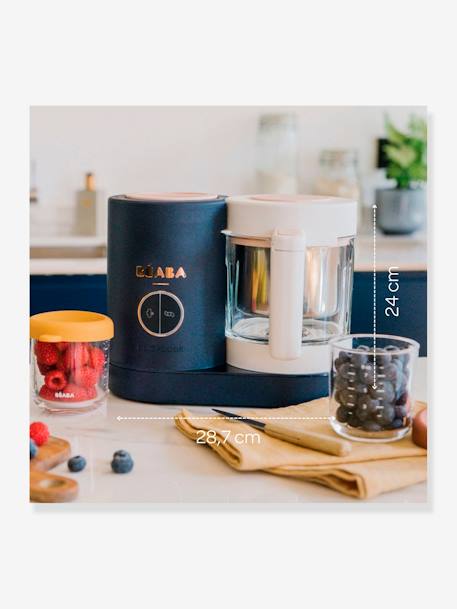 Robot cuiseur 6 en 1 Babycook Neo BLEU/NUDE+EUCALYPTUS+GRIS/BLANC - vertbaudet enfant 