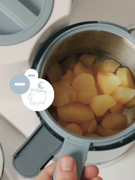 Robot cuiseur 6 en 1 Babycook Neo BLEU/NUDE+EUCALYPTUS+GRIS/BLANC - vertbaudet enfant 