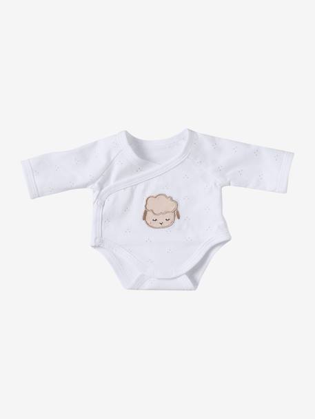 Ensemble 3 pièces vêtements pour poupon beige - vertbaudet enfant 