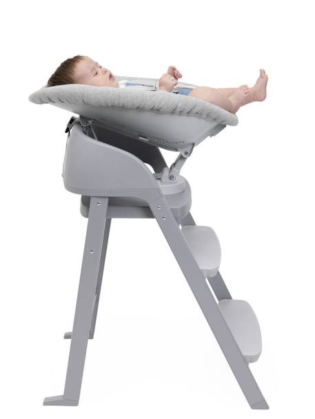 Siège naissance pour chaise haute évolutive Crescendo Up gris - vertbaudet enfant 