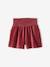 Short smocké en velours fille prune - vertbaudet enfant 