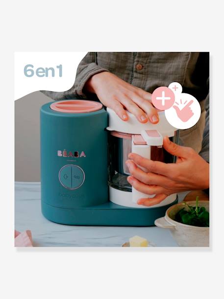 Robot 4 in 1 BEABA Babycook Neo beige+eucalyptus+Nachtblauw - vertbaudet enfant 