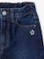 Jean fille large bleu moyen+denim black+denim brut+denim gris+stone - vertbaudet enfant 
