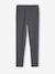 Lot de 2 leggings fille Basics anthracite+beige+bleu nuit+marron imprimé - vertbaudet enfant 
