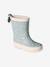 Bottes pluie fille caoutchouc bleu imprimé+rose imprimé - vertbaudet enfant 