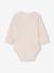 Lot 3 bodies manches longues en coton bio bébé ouverture naissance rose pâle - vertbaudet enfant 