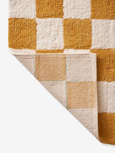 Tapis rectangle XL damier ACHILLE beige - vertbaudet enfant 
