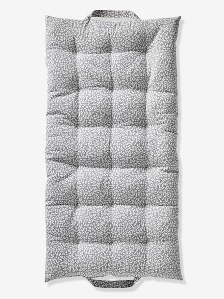 Matelas de sol imprimé avec poignées gris imprimé - vertbaudet enfant 