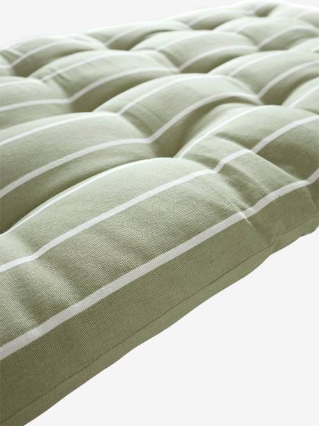 Matelas de sol imprimé avec poignées vert sauge - vertbaudet enfant 