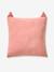 Coussin animal en gaze de coton personnalisable cannelle+rose+vert sauge - vertbaudet enfant 