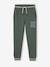 Pantalon garçon jogging sport en molleton lichen+marine - vertbaudet enfant 