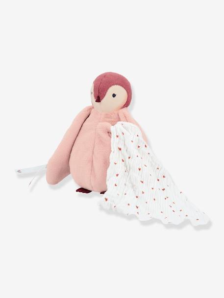 Peluche à bisous manchot Complices - rose - vertbaudet enfant 