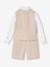Ensemble cérémonie 4 pièces garçon beige - vertbaudet enfant 
