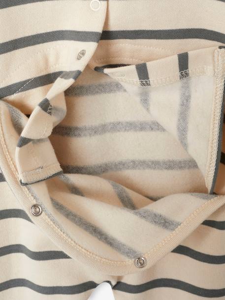 Dors-bien rayé motif voitures bébé garçon écru - vertbaudet enfant 