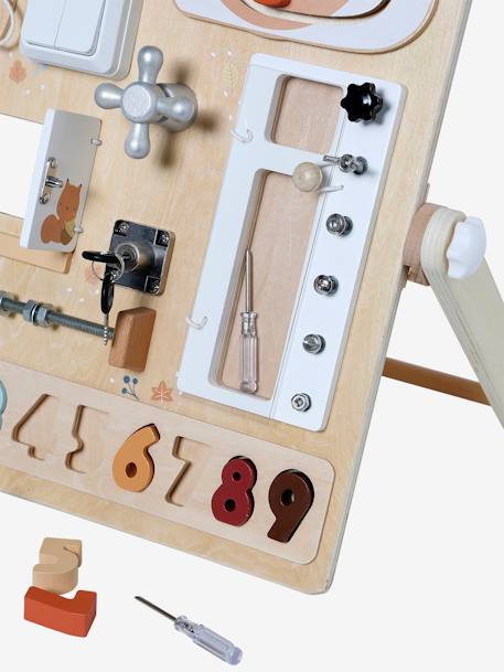Planche d'apprentissage multi activités en bois FSC® bois - vertbaudet enfant 