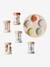 Set de 5 hochets musicaux en bois FSC® bois - vertbaudet enfant 