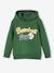 Sportset sweater met capuchon en joggingbroek jongens groen - vertbaudet enfant 