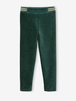 -Legging fille velours 