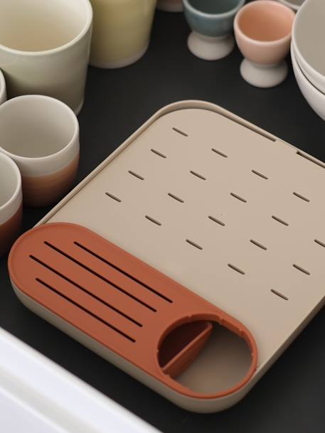 Egoutte-biberons Forêt beige+terracotta+vert sauge - vertbaudet enfant 