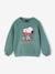 Sweat Snoopy Peanuts fille vert émeraude - vertbaudet enfant 