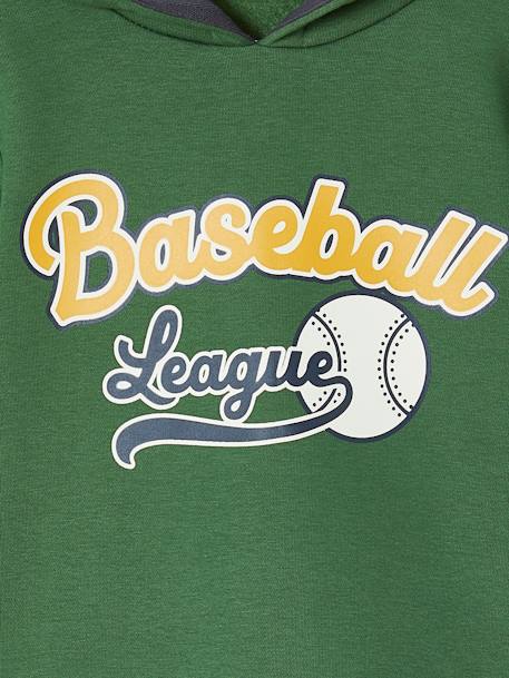 Ensemble sport garçon sweat à capuche et jogging vert - vertbaudet enfant 