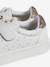 Kindersneakers met gouden details wit, bedrukt - vertbaudet enfant 