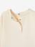 Basics babysweatshirt met drukknopen op de rug vanille - vertbaudet enfant 